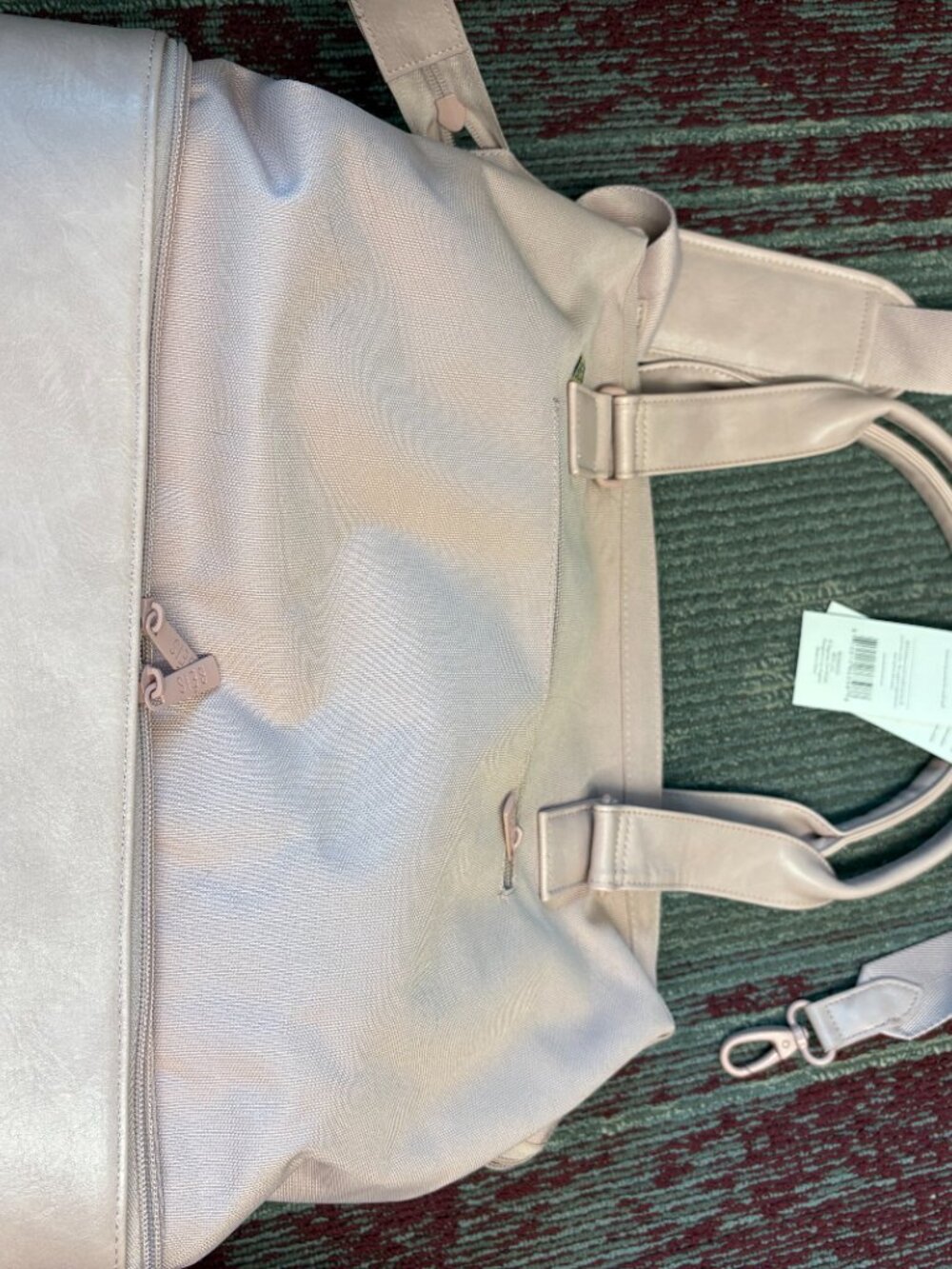 Beis - Mini Weekender in Atlas Pink - New With Tags - Picture 6 of 10